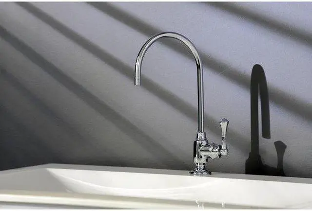 Alt view image 3 of 11 - Kingston Brass KS5191BL Traditional Vintage Single-Handle Water Filtration Faucet - Polished Chrome