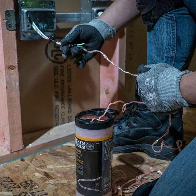 Alt view image 9 of 9 - Klein Tools Poly Pull Line 500 Feet