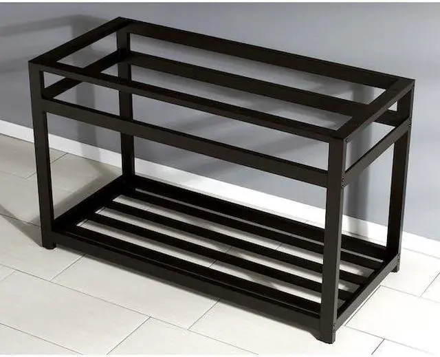 Alt view image 3 of 4 - Fauceture VSP4922A5 49-Inch x 22-Inch Console Sink Base, Oil Rubbed Bronze