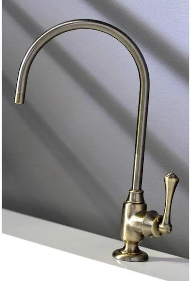 Alt view image 6 of 11 - Kingston Brass KS5193BL Traditional Vintage Single-Handle Water Filtration Faucet - Vintage Brass