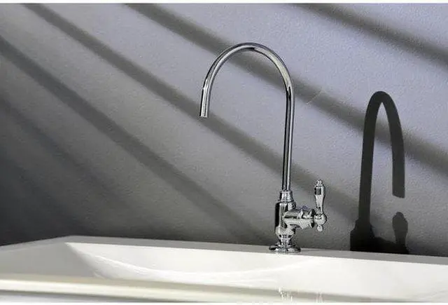 Alt view image 4 of 10 - Kingston Brass KS5191TAL Traditional Tudor Single-Handle Water Filtration Faucet - Polished Chrome