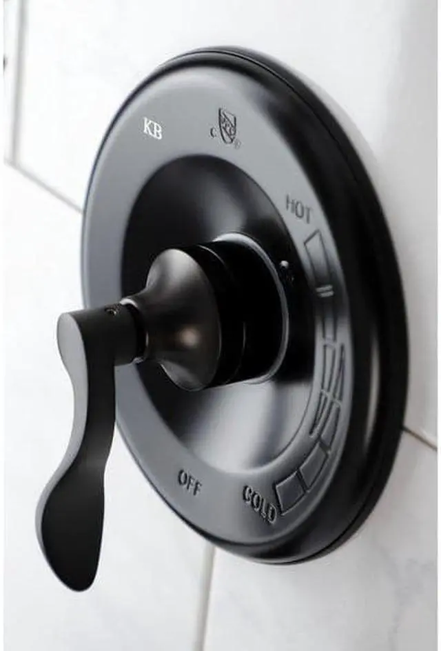 Alt view image 3 of 12 - Kingston Brass KB8635DFL Tub and Shower Faucet, Oil Rubbed Bronze