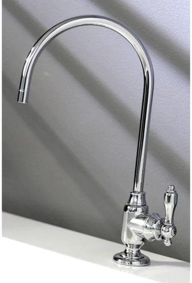 Alt view image 5 of 10 - Kingston Brass KS5191TAL Traditional Tudor Single-Handle Water Filtration Faucet - Polished Chrome