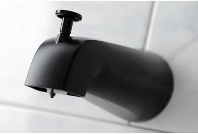 Alt view image 6 of 12 - Kingston Brass KB8635DFL Tub and Shower Faucet, Oil Rubbed Bronze