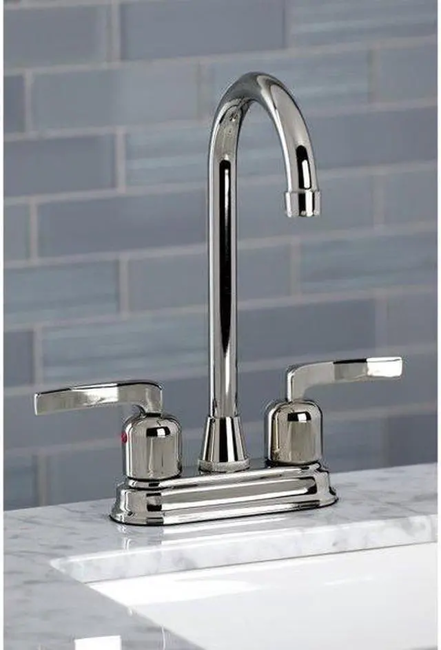 Alt view image 4 of 8 - Kingston Brass KB8496EFL Centurion Bar Faucet, Polished Nickel