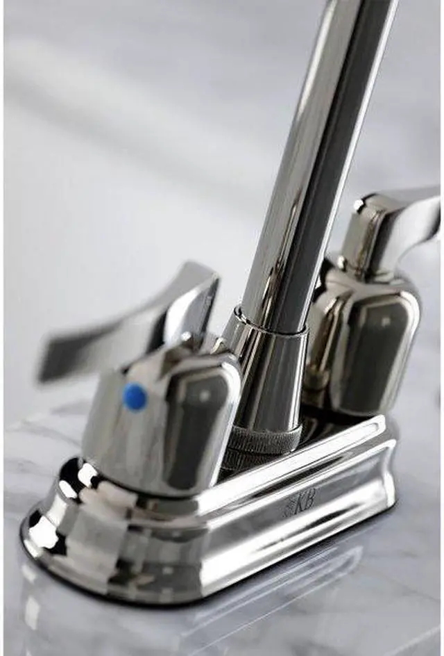 Alt view image 5 of 8 - Kingston Brass KB8496EFL Centurion Bar Faucet, Polished Nickel