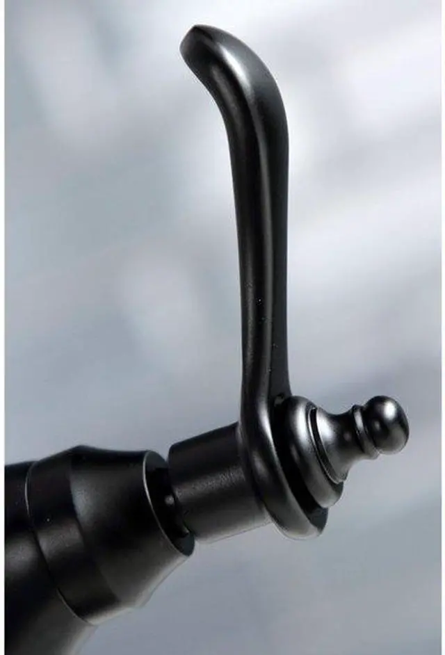 Alt view image 5 of 12 - Kingston Brass KS3190TL Templeton Single Handle Water Filtration Faucet, Matte Black