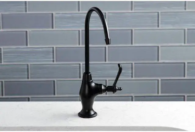 Alt view image 7 of 12 - Kingston Brass KS3190TL Templeton Single Handle Water Filtration Faucet, Matte Black