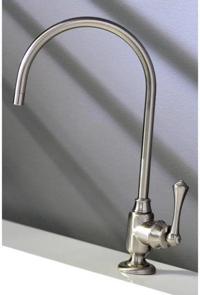 Alt view image 3 of 11 - Kingston Brass KS5198BL Traditional Vintage Single-Handle Water Filtration Faucet - Brushed Nickel