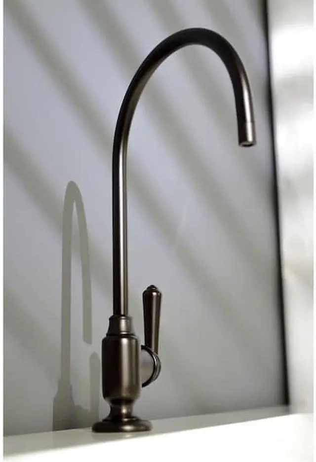 Alt view image 5 of 11 - Kingston Brass KS5195NML Traditional Magellan Single-Handle Water Filtration Faucet - Oil Rubbed Bronze