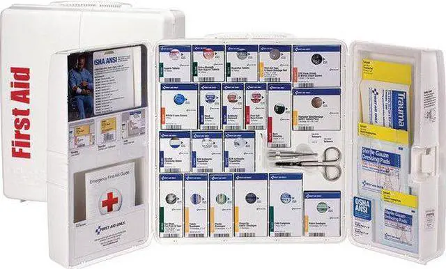 Alt view image 11 of 11 - SmartCompliance First Aid Station for 50 People, 241 Pieces ACM90608