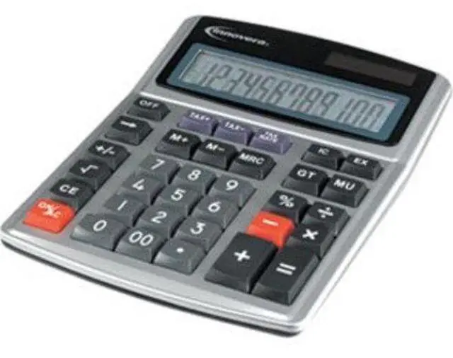 Alt view image 5 of 5 - Innovera 15975 Large Digit Commercial Calculator - IVR15975