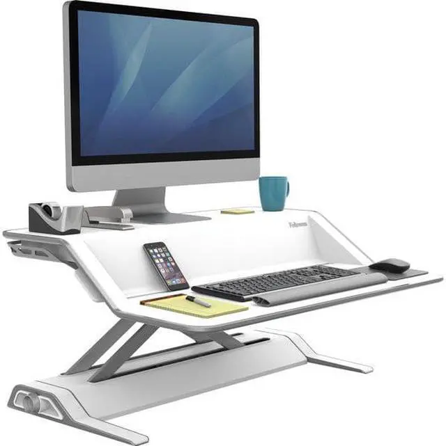 Alt view image 15 of 18 - Fellowes Lotus Multipurpose Desktop Riser 0009901
