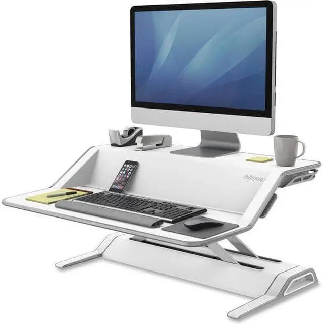 Alt view image 16 of 18 - Fellowes Lotus Multipurpose Desktop Riser 0009901