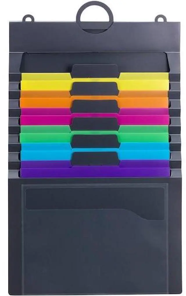 Alt view image 14 of 20 - Smead Organizer,Wall,6pckt,Gy 92060