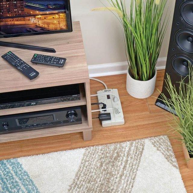 Alt view image 18 of 20 - Tripp Lite TLP808 8 Outlets 1440 Joules 8' Cord Protect It! Surge Suppressor