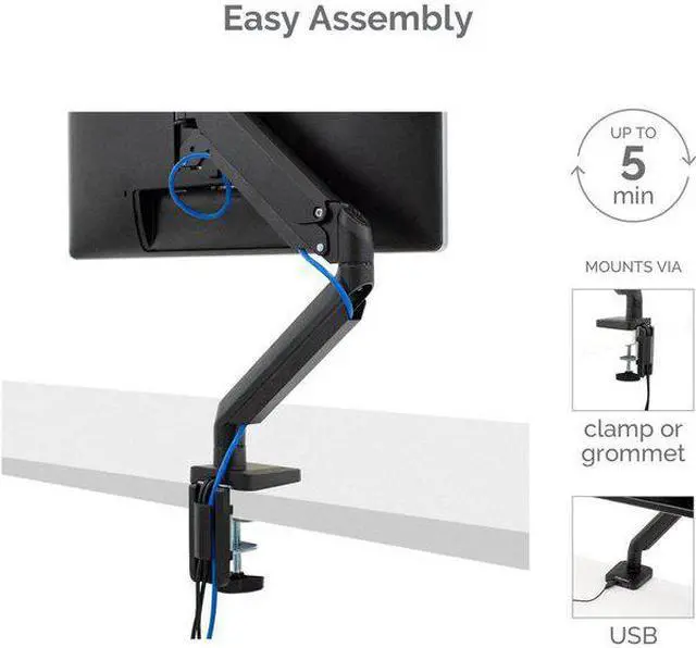 Alt view image 10 of 20 - Fellowes Platinum Mounting Arm 8043301