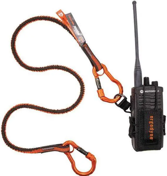 Alt view image 4 of 7 - ERGODYNE 3772L Radio Holster Trap, Black, L