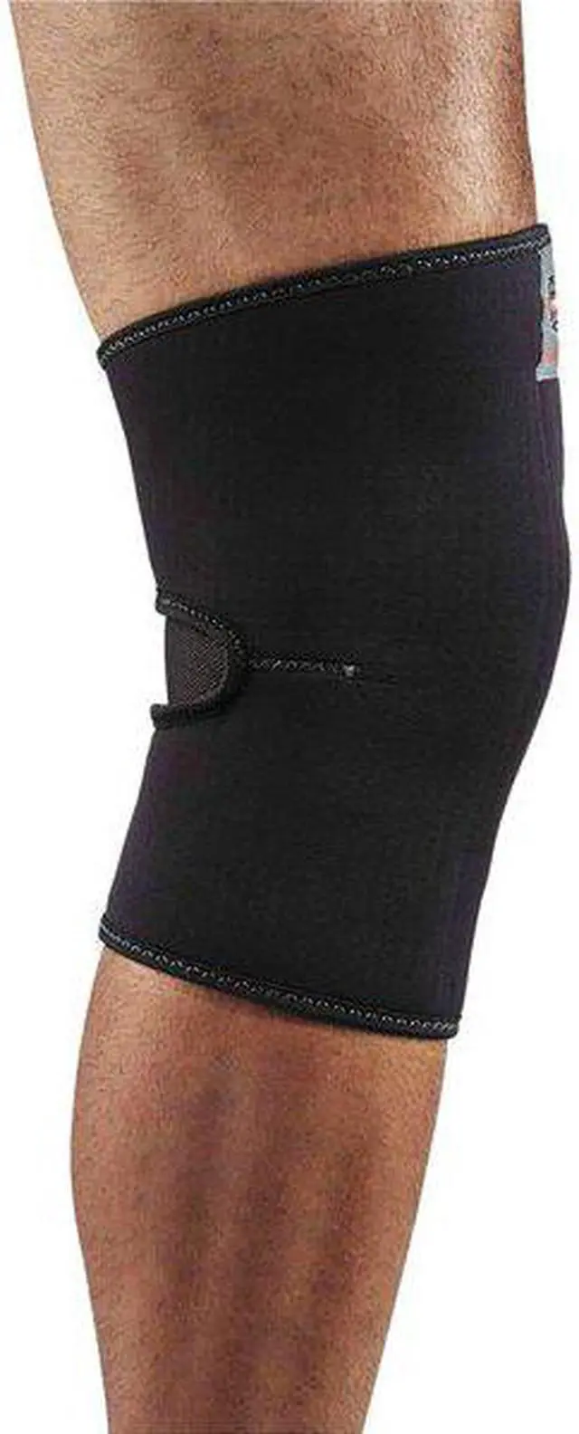 Alt view image 5 of 5 - Ergodyne ProFlex Single-Layer Neoprene Knee Sleeve Black Small 16502