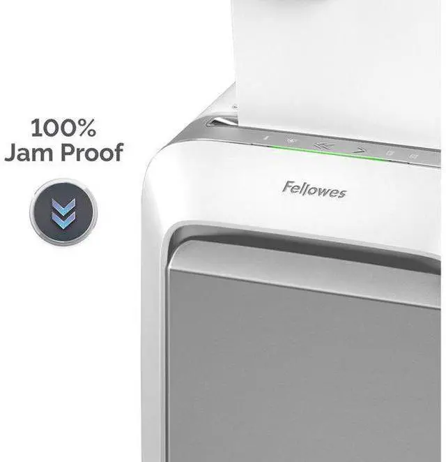 Alt view image 17 of 20 - Fellowes - 5015301 - Fellowes Powershred LX210 Micro-Cut Shredder (White) - Micro Cut - 16 Per Pass - for shredding