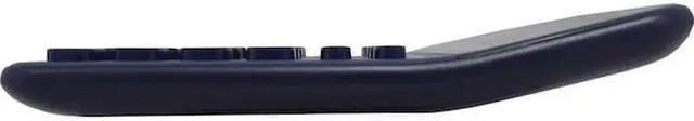 Alt view image 13 of 14 - Sharp ELM335BBL Desktop Calculator 10-Digit LCD Blue
