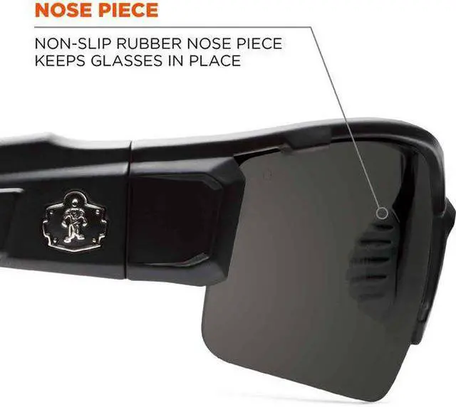 Alt view image 8 of 8 - Skullerz Dagr Safety Glasses - Black