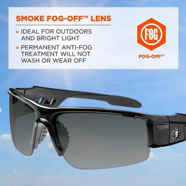 Alt view image 6 of 8 - Skullerz Dagr Safety Glasses - Black