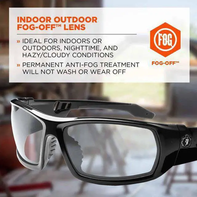Alt view image 7 of 10 - Skullerz ODIN-AF Anti-Fog In/Outdoor Lens Black (50083)