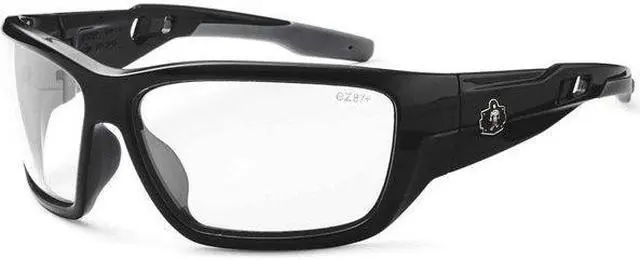 Alt view image 4 of 4 - Skullerz BALDR-PZ Safety Glasses Polarized Smoke Lens Black 57031