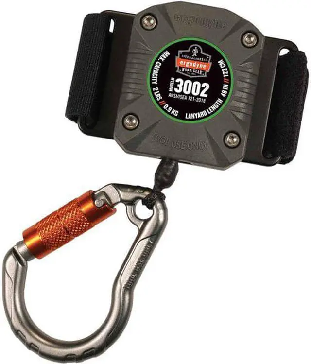 Alt view image 3 of 5 - SQUIDS BY ERGODYNE 3002 Retractable Tool Lanyard