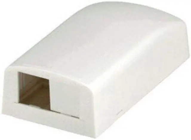 Alt view image 3 of 9 - PANDUIT CBX2WH-AY Surface Mount Box,Mini Com,2Port,White