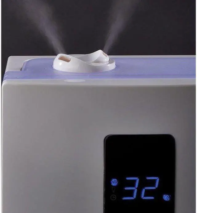 Alt view image 17 of 20 - Lasko UH300 Quiet Ultrasonic Digital Warm and Cool Mist Humidifier