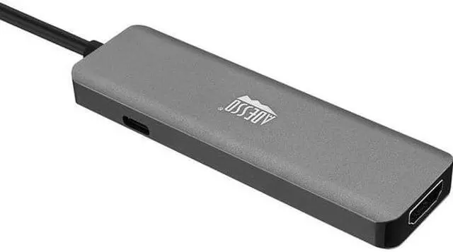 Alt view image 16 of 20 - Adesso 6-in-1 USB-C Multi-Port Docking Station TAA Compliant AUH4020