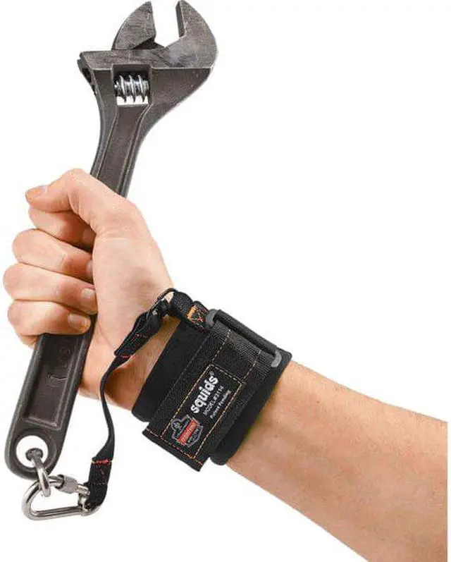 Alt view image 2 of 5 - ERGODYNE 3114 Wrist Tool Lanyard, Carabiner, 8in.L, Black