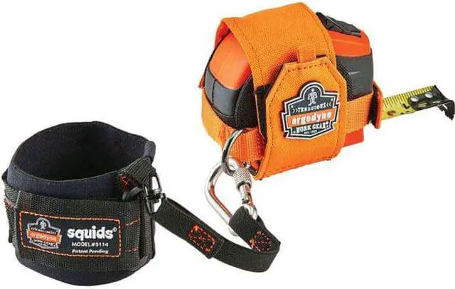 Alt view image 3 of 5 - ERGODYNE 3114 Wrist Tool Lanyard, Carabiner, 8in.L, Black