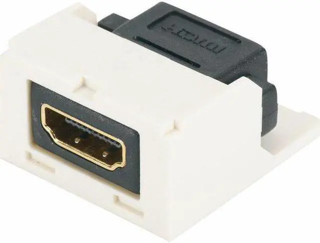 Alt view image 3 of 7 - PANDUIT CMHDMIWH HDMI Coupler Module,Mini-Com,White