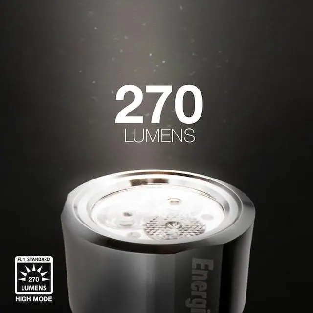 Alt view image 20 of 20 - Energizer Vision HD 3AAA Performance Metal Flashlight