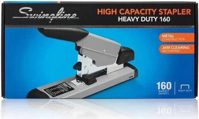 Alt view image 4 of 5 - SWINGLINE S7039005A Stapler,Black/Gray,160 Sheet,2-5/8 In.