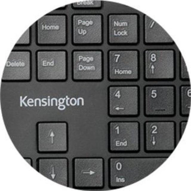 Alt view image 5 of 20 - Kensington Pro Fit Ergo Wireless Keyboard-Black K75401US