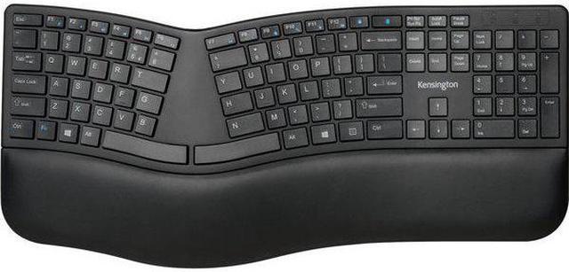 Alt view image 7 of 20 - Kensington Pro Fit Ergo Wireless Keyboard-Black K75401US