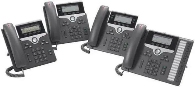 Alt view image 2 of 3 - Cisco Spare Narrowband Handset for Cisco IP Phone 7811 CPDXHSNB