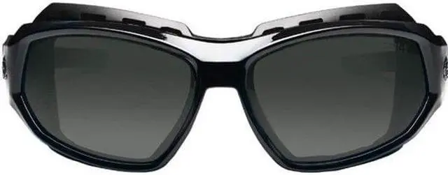Alt view image 17 of 20 - Ergodyne 56030 Skullerz Loki Safety Glasses/Goggles, Black Frame/Smoke Lens, Nylon/Polycarb