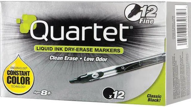 Alt view image 6 of 8 - Quartet Dry Erase Marker Set,Fine,PK12  5001-13MA