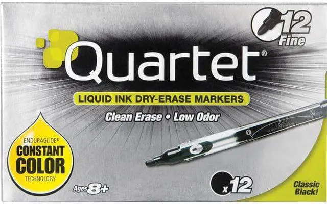 Alt view image 4 of 8 - Quartet Dry Erase Marker Set,Fine,PK12  5001-13MA