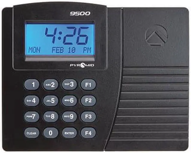 Alt view image 6 of 13 - Pyramid Time Systems Trax Elite TTPROXEK Automated Proximity Time Clock System, Includes Software Download, Windows Compatible, Made in USA, Black, No Touch Employee Punch In