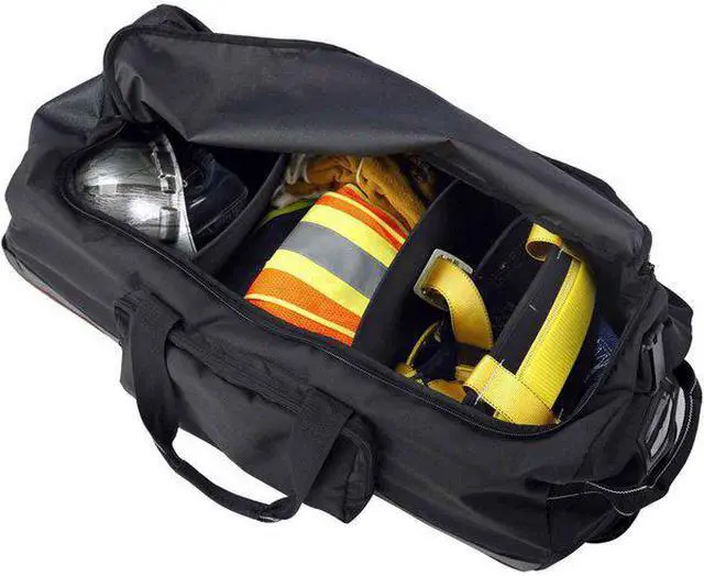 Alt view image 3 of 3 - ERGODYNE GB5120 Duffel Bag, Black, Polyester, 5 Pockets