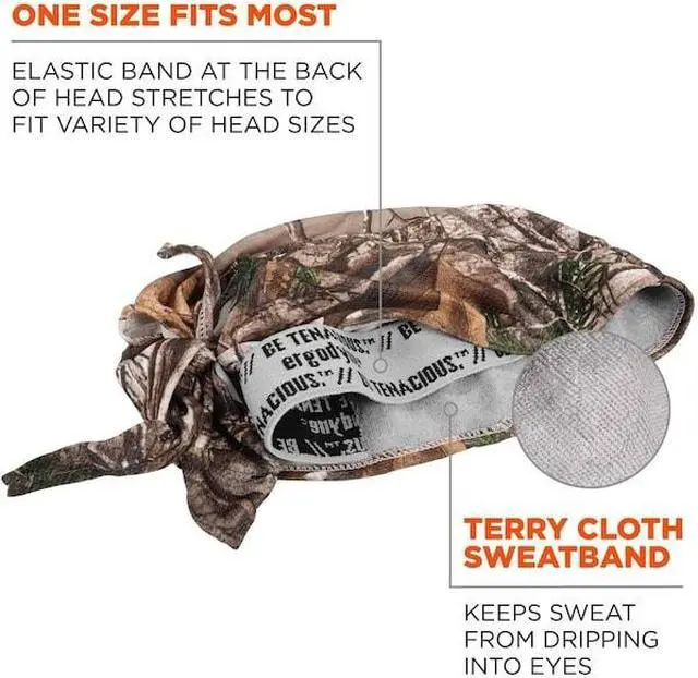 Alt view image 4 of 9 - ERGODYNE 6615RT Realtree Xtra High-Performance Dew,PK6