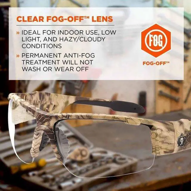 Alt view image 3 of 4 - Skullerz DAGR-AFHI Anti-Fog Smoke Lens Kryptek Highlander 52333