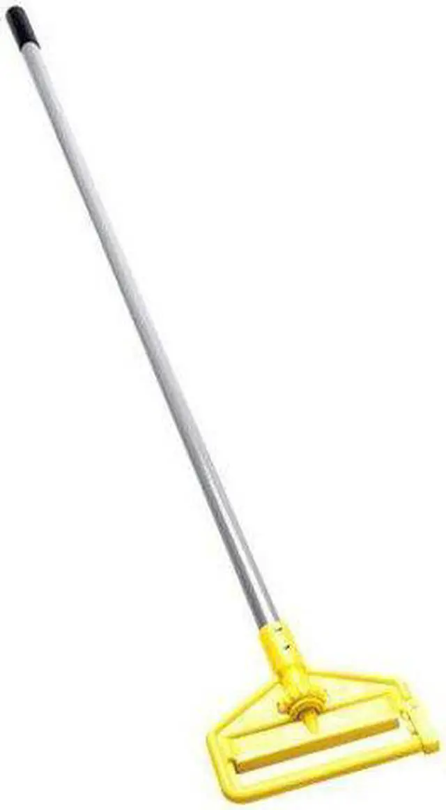 Alt view image 7 of 11 - Rubbermaid Commercial Invader Fiberglass Side-Gate Wet-Mop Handle 1 dia x 60 Gray/Yellow H146