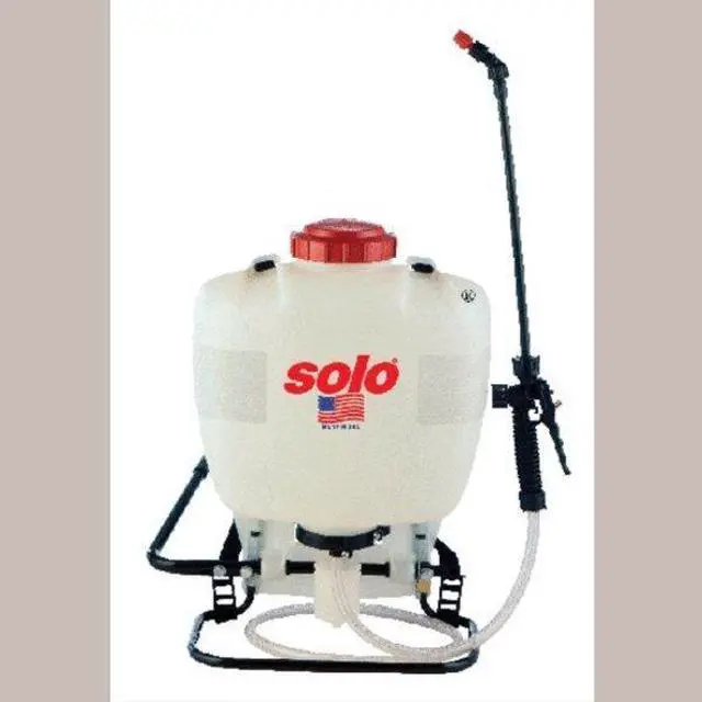 Alt view image 8 of 13 - SOLO 425 4 gal. Backpack Sprayer, Polyethylene Tank, Cone, Fan, Jet Spray